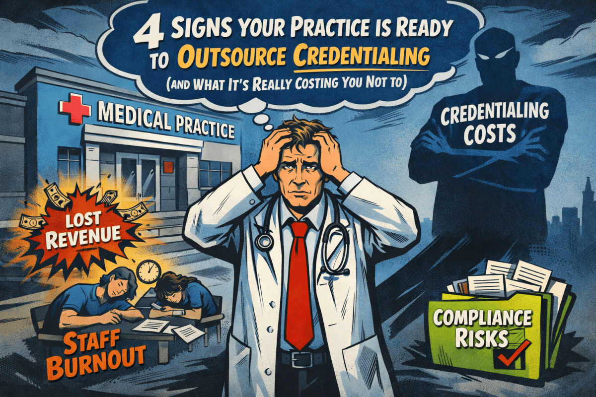 four signs you need to outsource credentialing