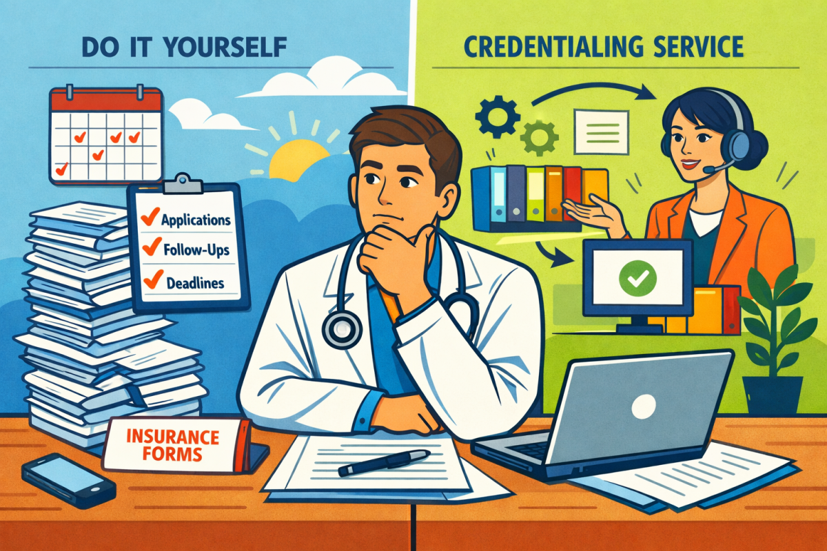 credentialing services versus diy