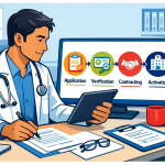 from credentialing to in network