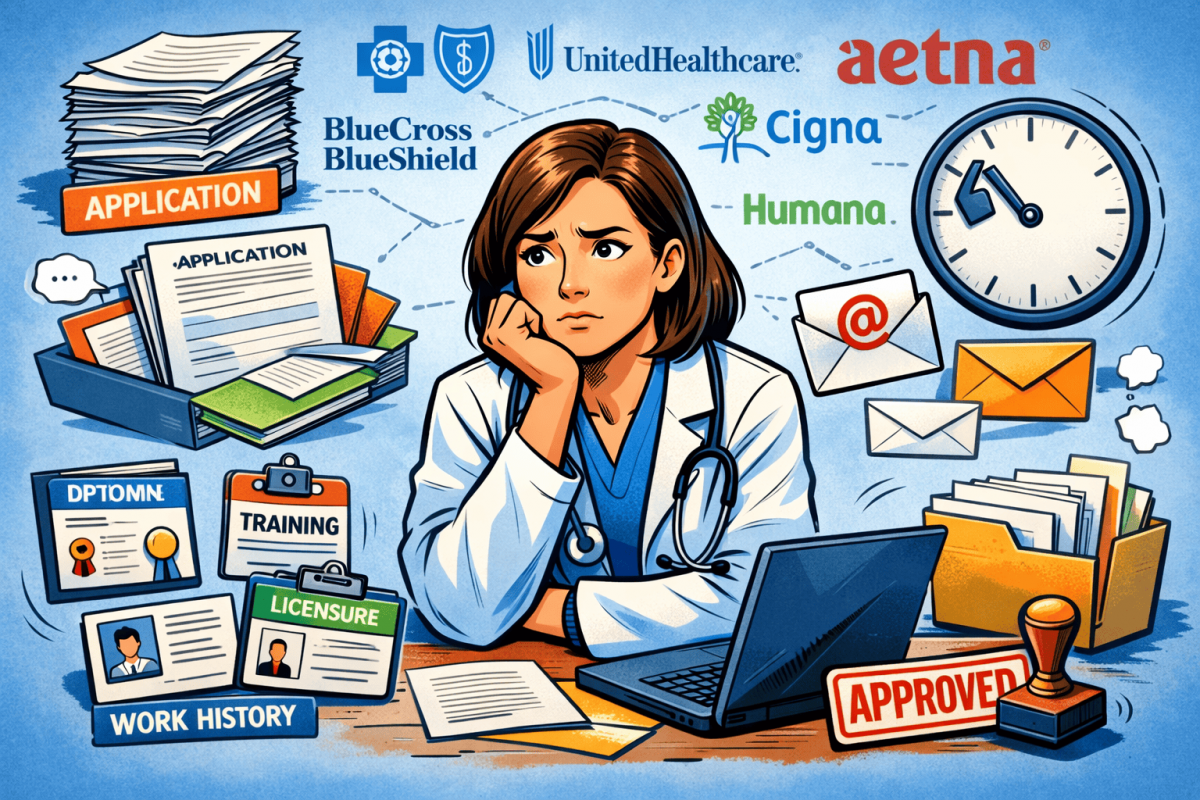 how the credentialing process works