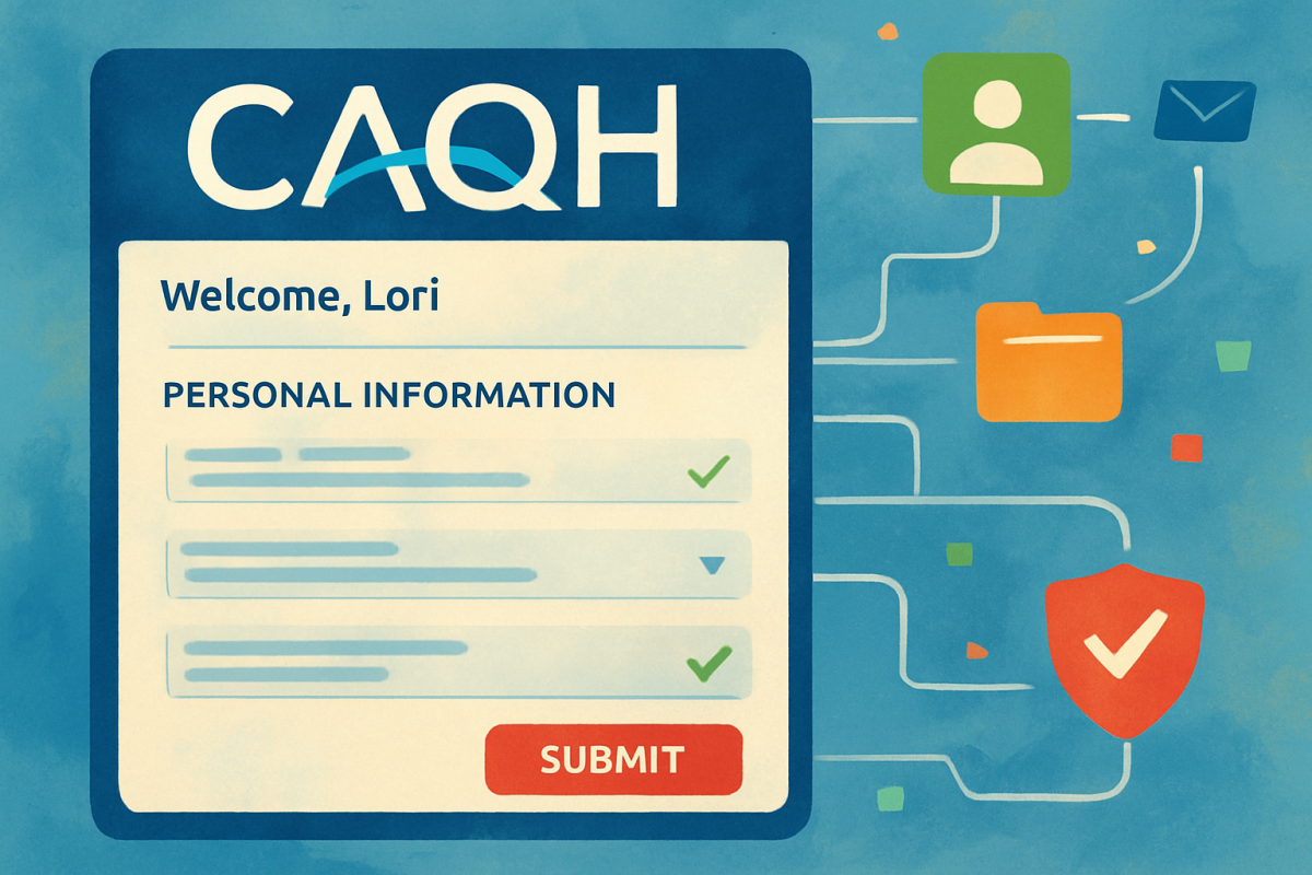 how to complete caqh profile